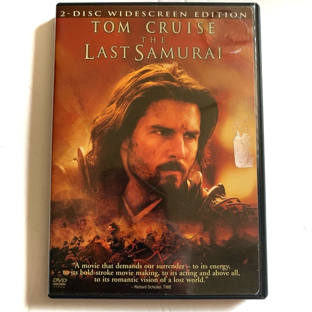 The Last Samurai Tom Cruise DVD Movie